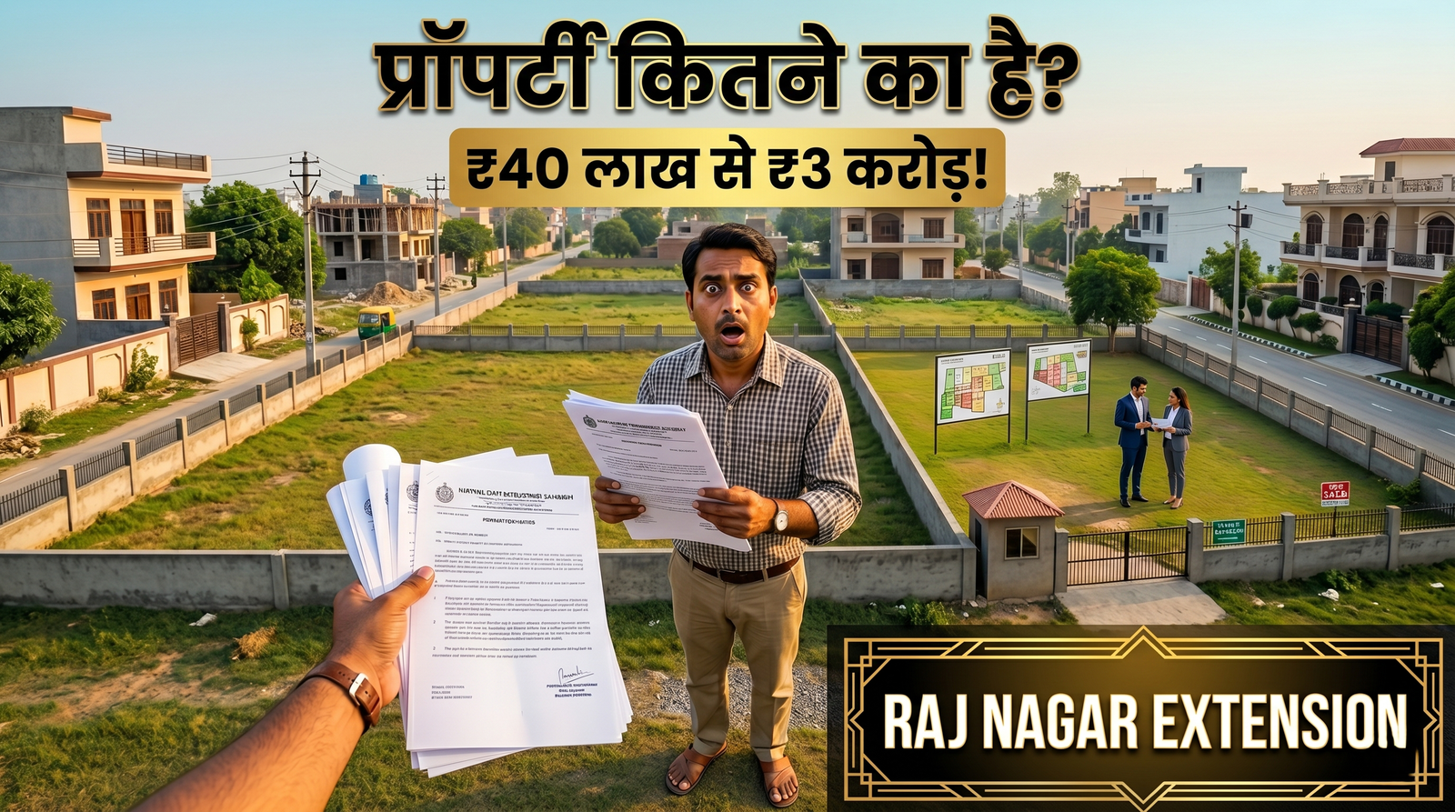 गाजियाबाद में 100 से 500 गज प्लॉट का प्राइस जानें | Ghaziabad 100 Gaj Plot Price
