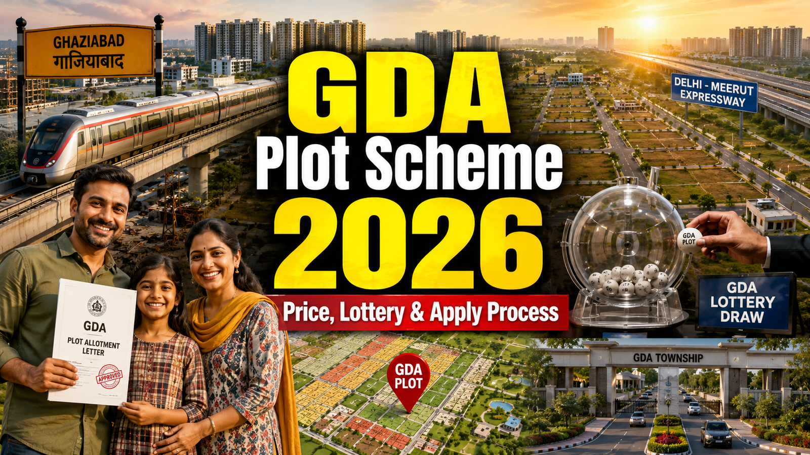 GDA Scheme 2026: Madhuban Bapudham, Nandgram & FCFS Scheme - Must Read Before Buying Your Dream Home in Ghaziabad