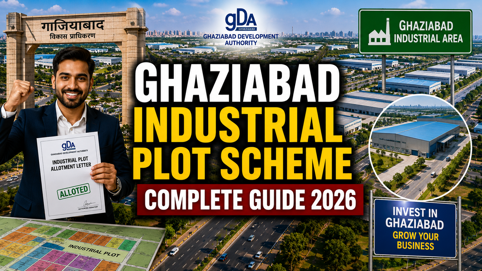 Ghaziabad Industrial Plot Scheme: Complete Guide to Location, Eligibility, Benefits, Process, and Buyer Checklist